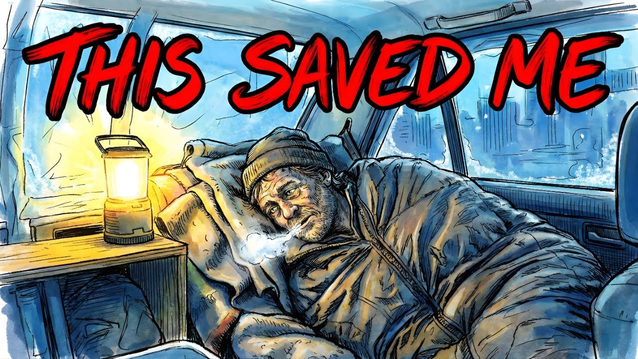 How Homeless People Sleep In A Car Without Heating | Primal Methods
