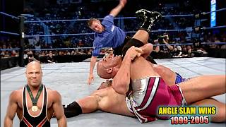 Celebrity WWE Kurt Angle Slam Wins | 1999–2005 Era | Match Winning Finishers | Full HD Compilation Profile