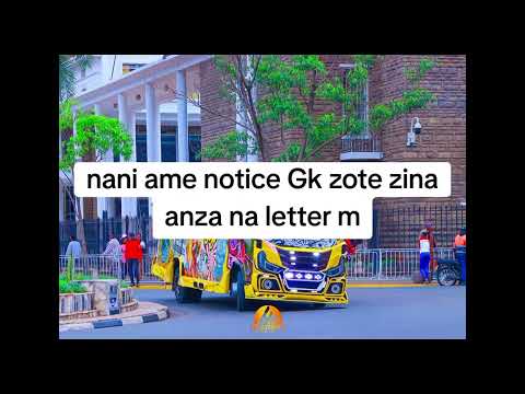 Nani ame notice Gk zote zina Anza na letter M
