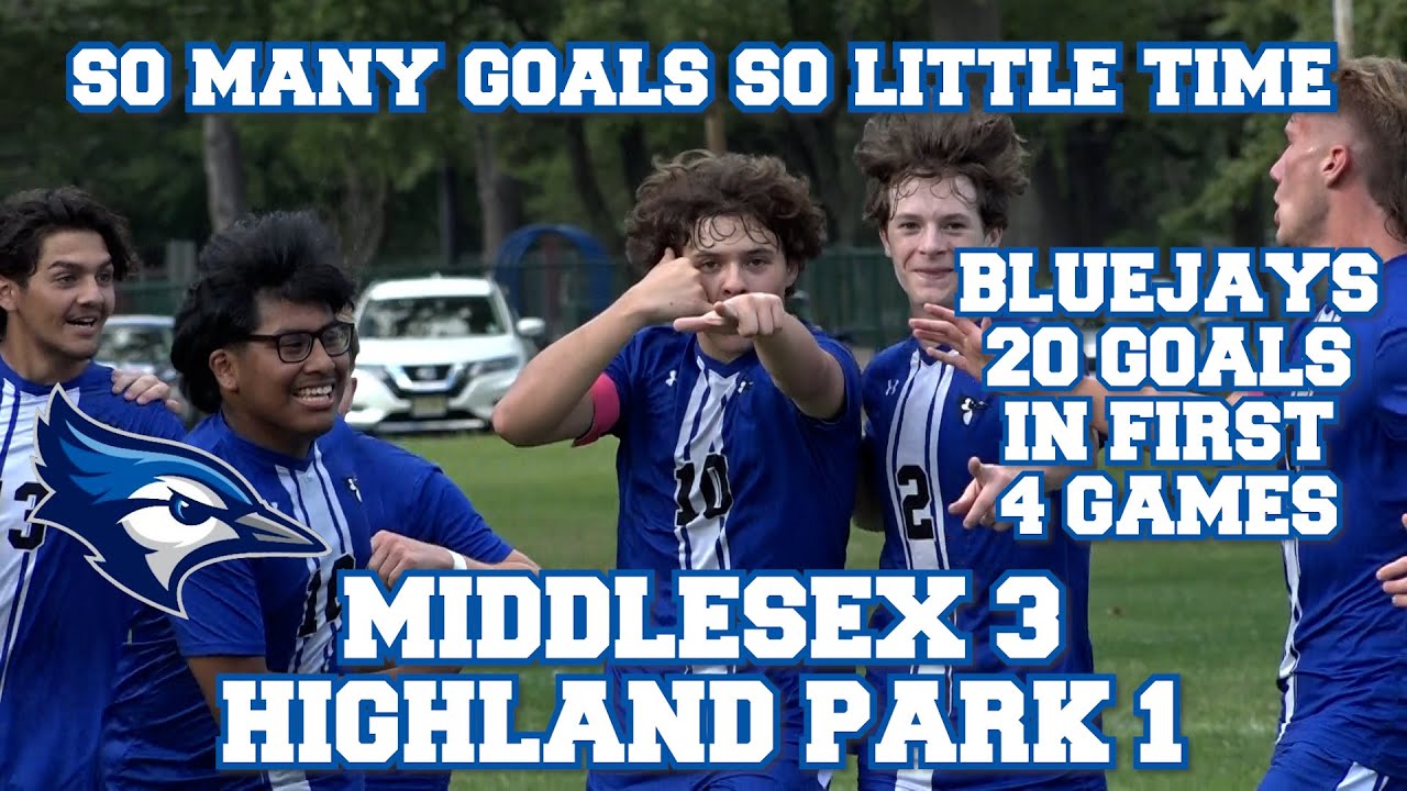 Middlesex 3 Highland Park 1 | Boys Soccer highlights