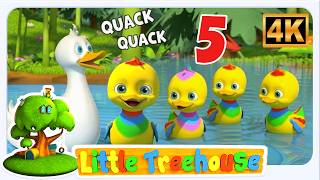 5 little ducks learn count five ducks more nursery rhymes