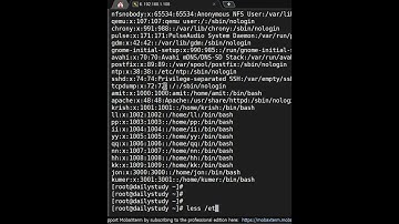 less and more command and its usages | DailystudyLinux  #learnlinux #linuxinterviewquestions