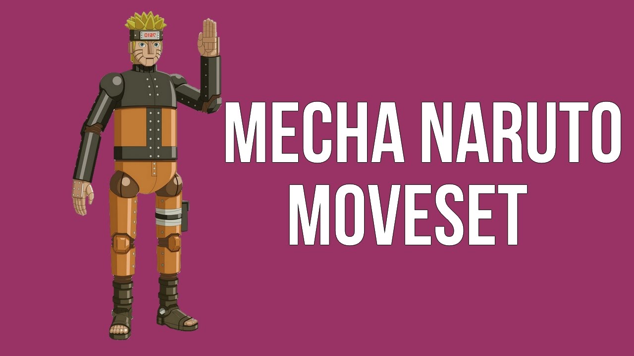 Naruto Storm Revolution - Mecha Naruto Complete Moveset