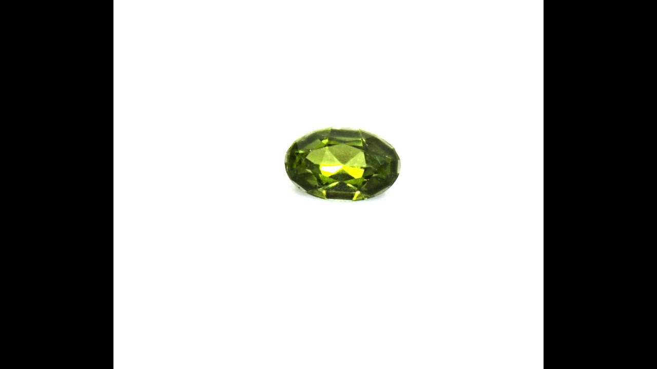 Eye Catching Oval Cut Grossularite Garnet .38 Carats