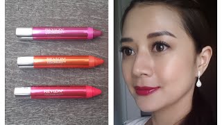 Revlon colorburst Lacquer Balm First impression & swatches
