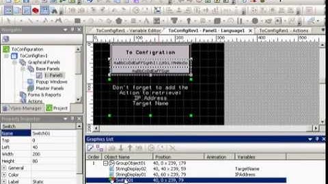 Create Toolchest Objects in Vijeo Designer