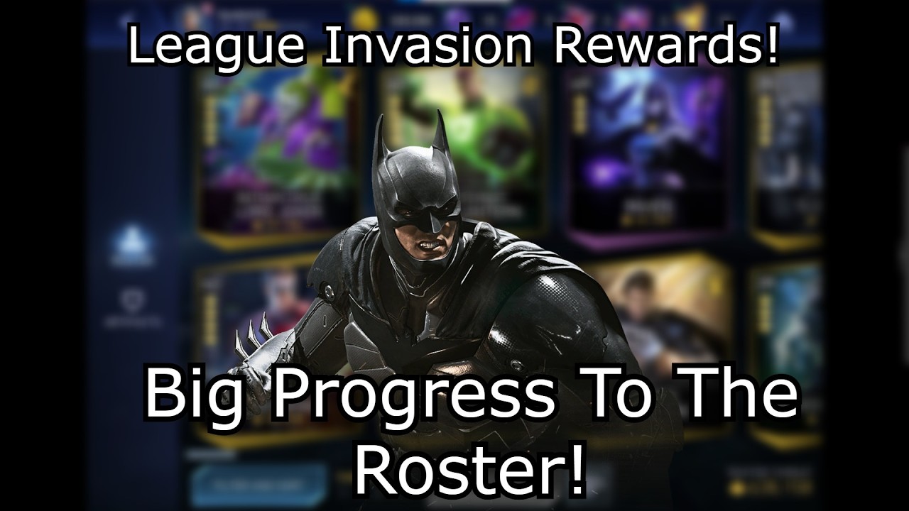 League Inversion rewards + roster Upgrades - Injustice 2 F2p Series