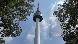 Breathtaking Views from N Seoul Tower – Ride the Cable Car to the Top of Seoul!