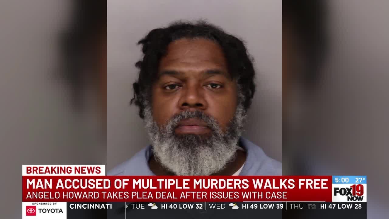 Man accused of multiple murders walks free