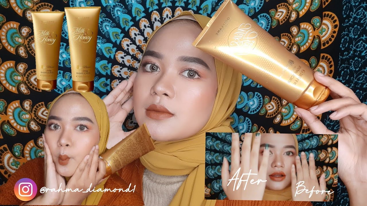 MILK & HONEY GOLD SMOOTHING SUGAR SCRUB ORIFLAME // REVIEW YouTube