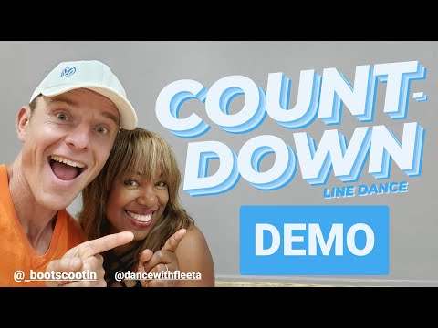 COUNTDOWN  -- Line Dance DEMO