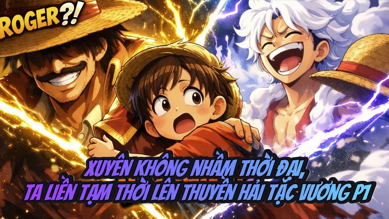 XUYÊN KHÔNG NHẦM THỜI ĐẠI, TA ĐÀNH LÊN TẠM THUYỀN VUA HẢI TẶC ROGER P1
