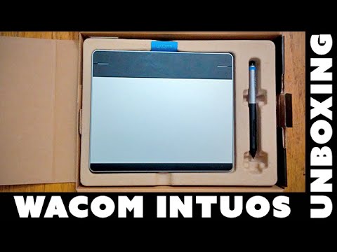 Wacom Intuos Unboxing (Pen & Touch Small) - Wacom Intuos Unboxing (Pen & Touch Small)