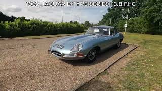 1962 JAGUAR E-TYPE SERIES I 3.8 FHC
