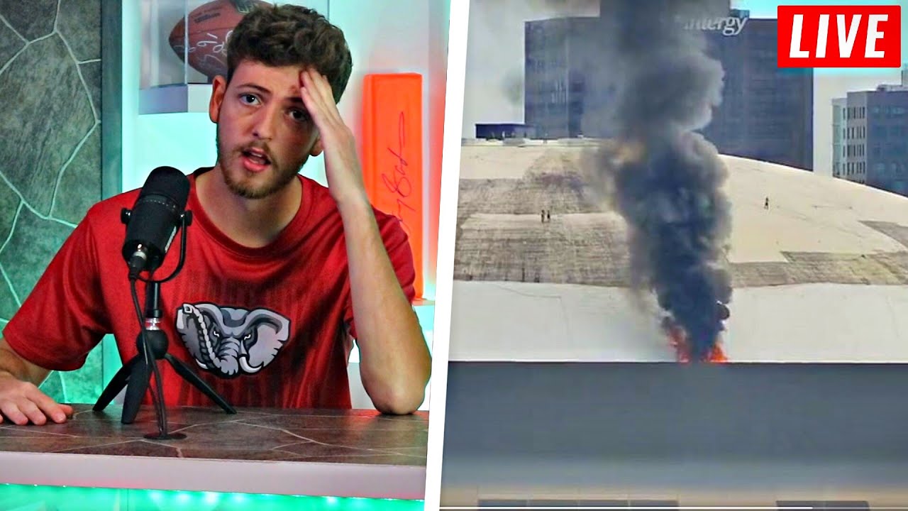 BREAKING NEWS: New Orleans Saints Caesars Superdome Catches Fire!