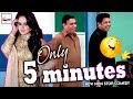 ONLY 5 MINUTES - NASIR CHINYOTI, SOBIA &amp; NASEEM VICKY - 2021 Must Watch Funny😁😁Pakistani Stage Drama