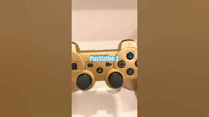 Satisfying Gold PS3 Controller Sounds #asmr #gaming #playstation #retrogaming #relaxing