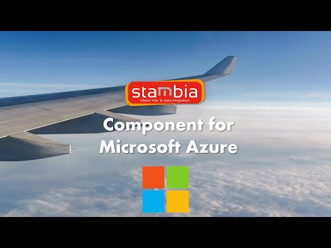 Microsoft Azure Component with Stambia ETL / ELT Overview
