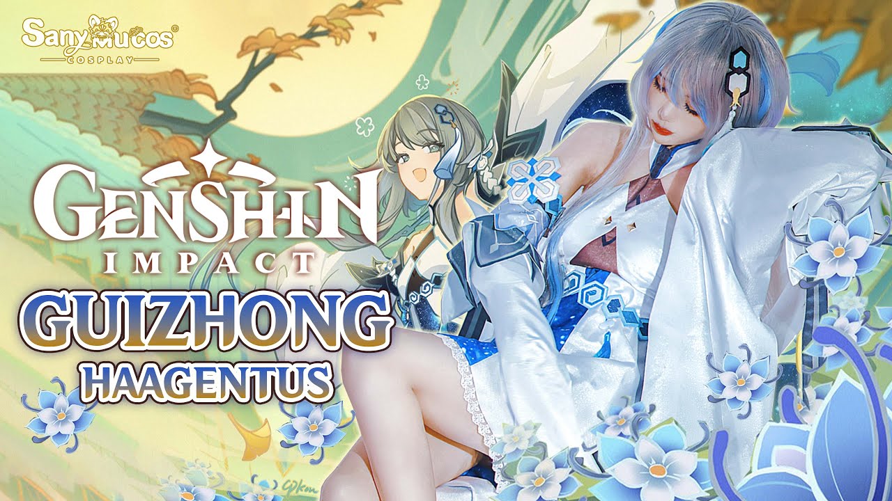 【SanyMuCos】Genshin Impact Guizhong Cosplay Costume Plus Size Detail Show