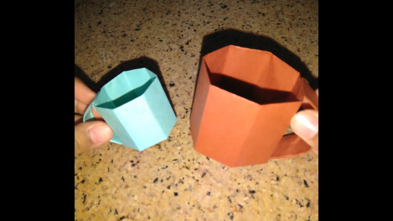 How to do Mini Paper Cup// DIY //Step by step explanation. - YouTube