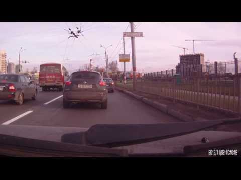 видеорегистратор (экшнкамера) SUPRA SCR-850 днем