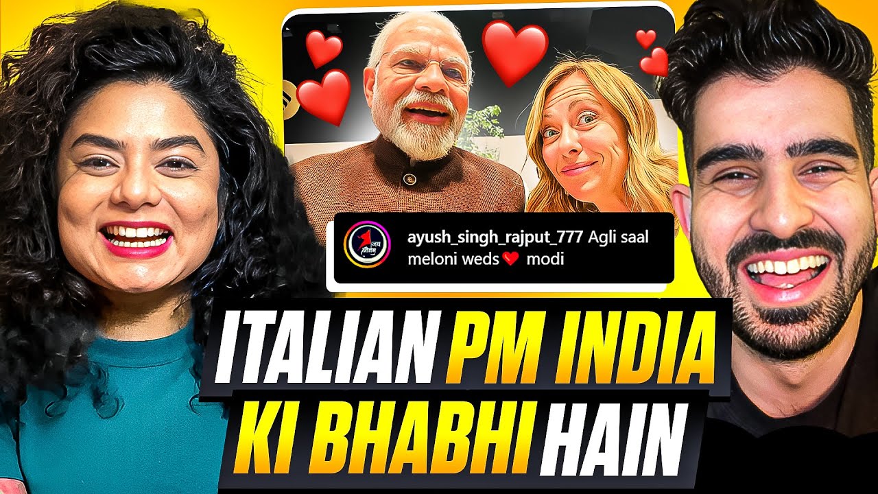 India's love affair with the Italian Prime Minister | Reels React EP5