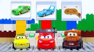 Cars and Track Experemental Lightning McQueen Mater Racing Cars Toys Video for Kids