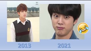 BTS Jin Evolution 2013 - 2021