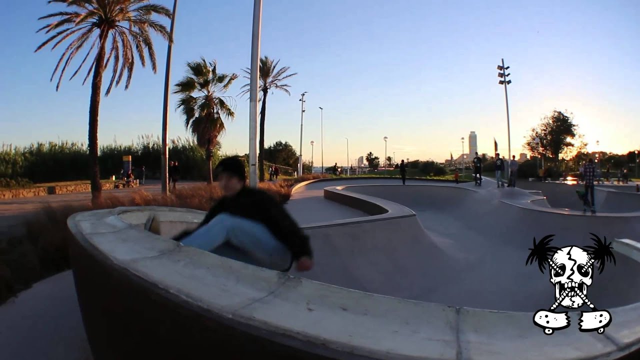 Martin Saavedra at Marbella Skatepark in Barcelona