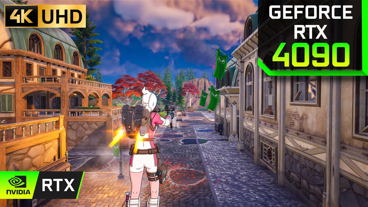 Fortnite Chapter 5 SEASON 4 : RTX 4090 24GB ( 4K Ultra Graphics RTX ON ...