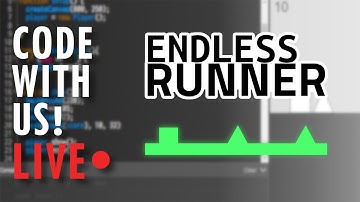 Code With Us! Endless Runner Minigame! [p5.js] w/ Josh and Adam