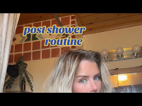 Post Shower Routine for Growth - YouTube