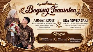 LIVE CS. LUMBHU SAKHA || PERNIKAHAN  AHMAT ROSIT & EKA NOVITA || GOWOK RINGIN, 14/09/2026