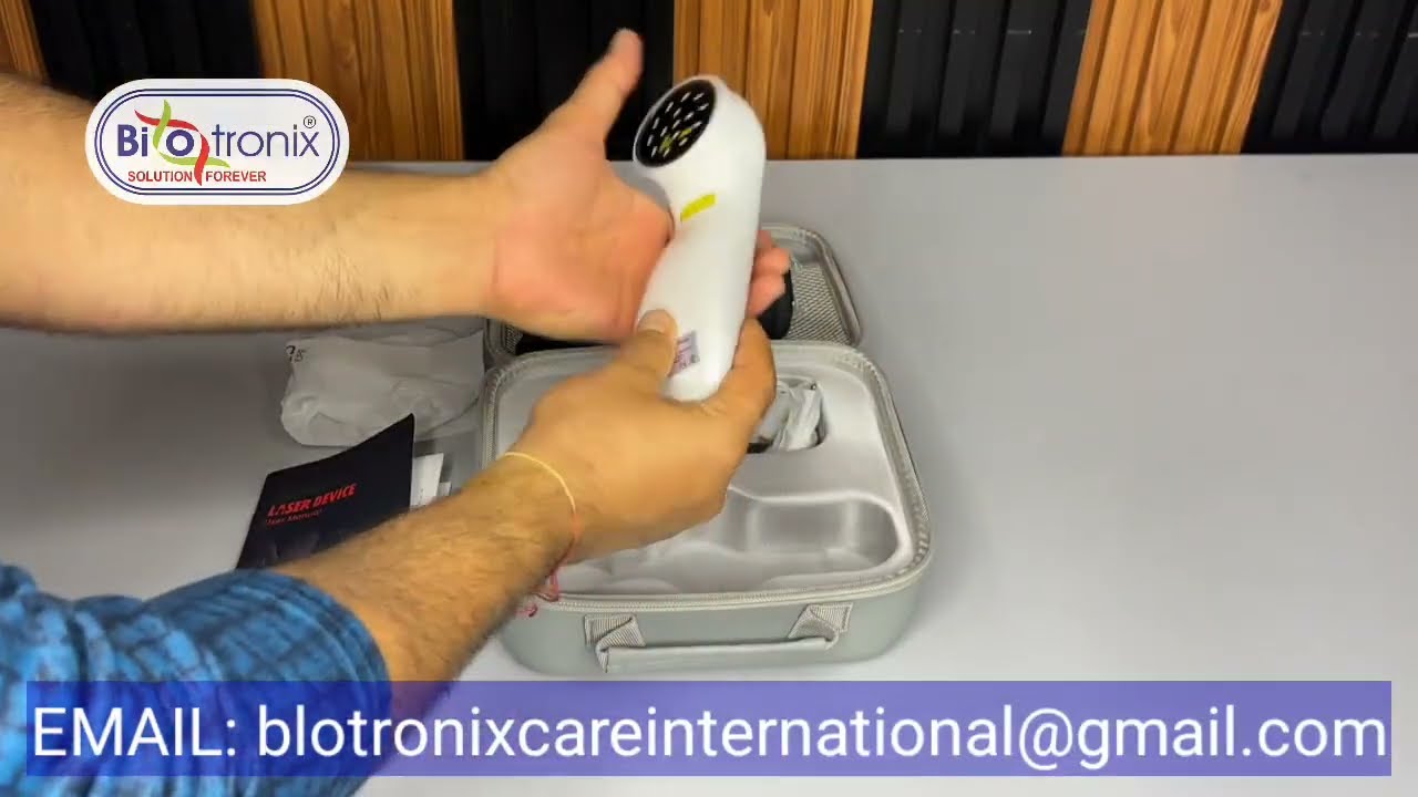 Adjustable Intensity Handheld Laser for Home Rehab