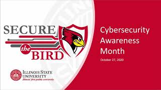 Cybersecurity Awareness Month Webinar