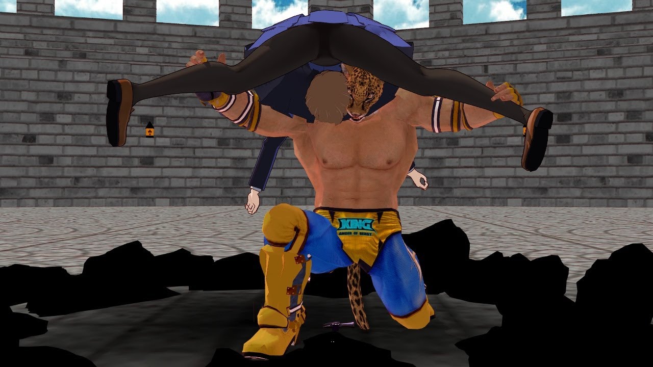 【MMD 呪術廻戦】 リョナ   釘崎野薔薇にキン肉バスター