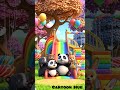 “A fantasy world full of fun and smiles 🌈”#CuteAnimals #CartoonAnimals