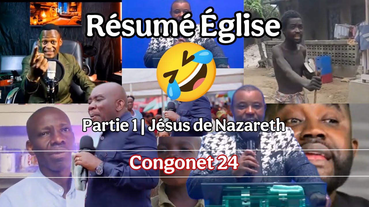 😭🤣 Résumé Église Partie 1 : Bitumba na église pona Jésus-Christ de Nazareth 😭 #congo #rire#collage😂