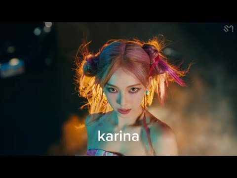 aespa - spicy M/V with members names