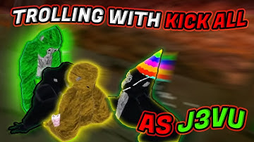 Ghost Trolling As J3VU With KICK ALL | Gorilla Tag Kick Mods