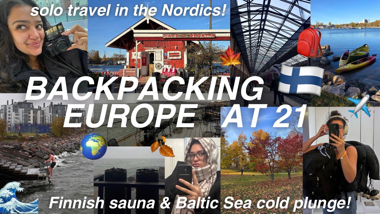 Хельсинки, Финляндия 🇫🇮 Путешествие по Европе с рюкзаком в 22 года - Видеоблог #13