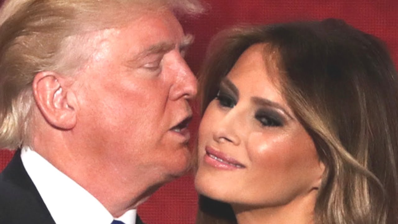 This Trump And Melania Christmas Portrait Is Causing A Stir