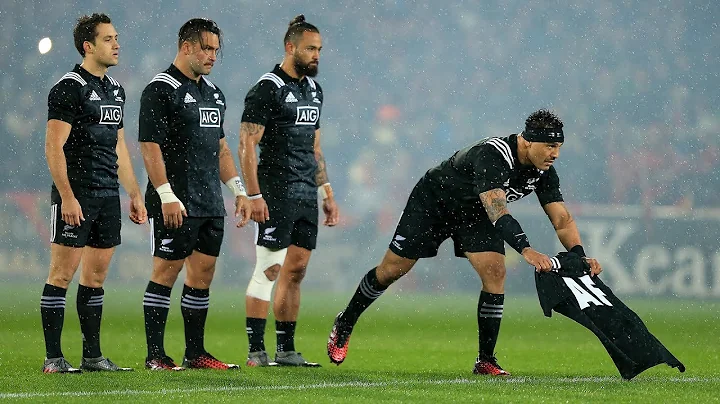 Maori All Blacks pay tribute to Anthony Foley duri...