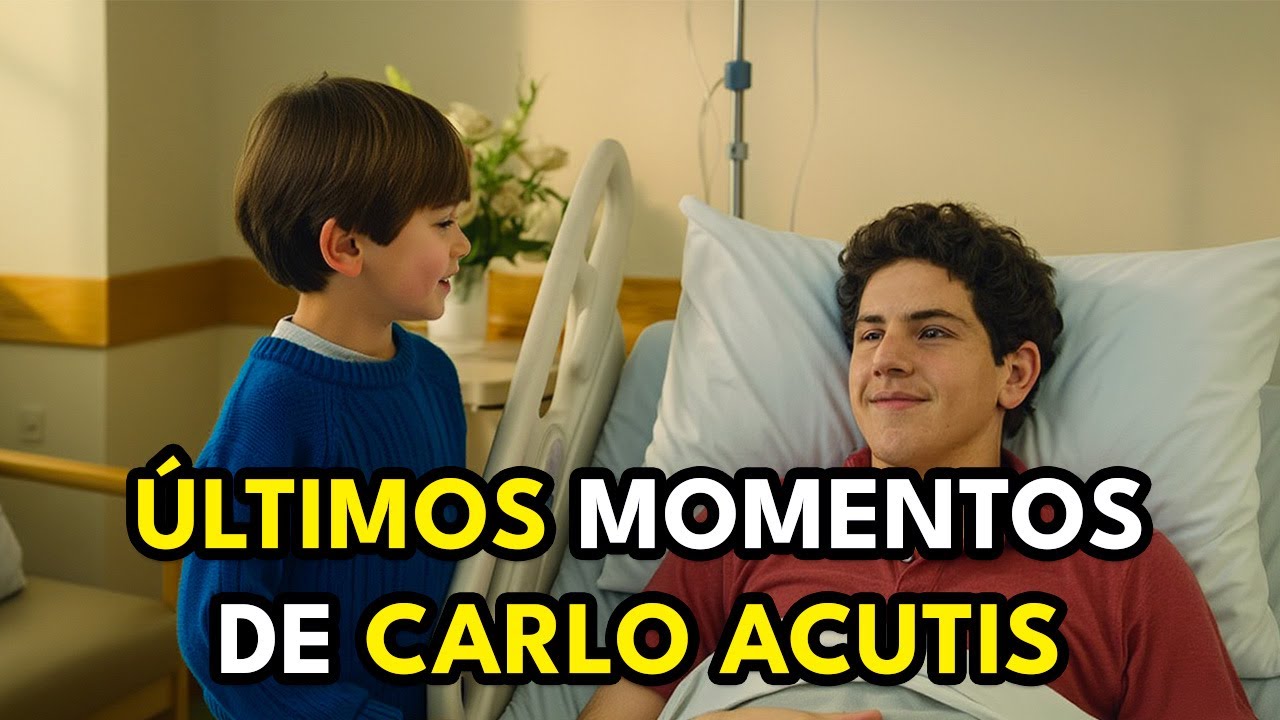 El hermano menor de Carlo Acutis... reveló lo que sucedió antes de su muerte.