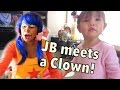 JB Meets a Clown! - November 08, 2014 - itsJudysLife Daily Vlog