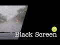 BlackScreen-Regen auf Autodach