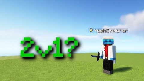 How to win every 2v1 in minecraft