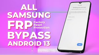 (New Method) All Samsung FRP Bypass 2023 | Samsung Bypass Google Account - Android 13, 12, 11