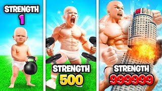 Becoming STRONGEST BABY EVER In GTA 5!