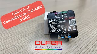 CBU-DA-1P: Convertidor de Casambi a DALI | Electrónica OLFER